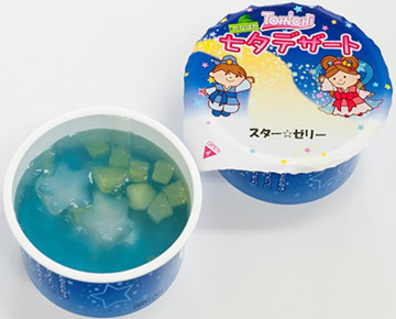 写真：七夕ゼリー