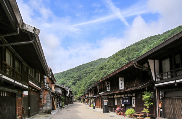写真：塩尻市内の風景