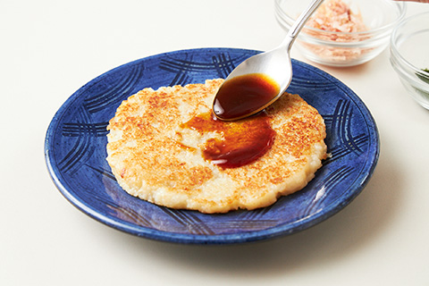 写真：カラメル色になるまで焦がす