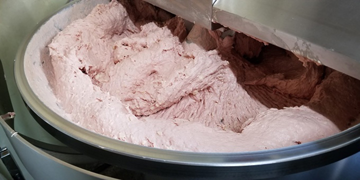 写真:加工の様子