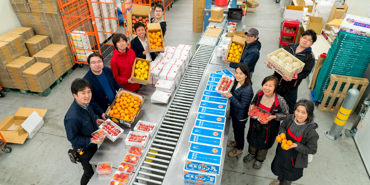 写真：豊洲市場　作業場