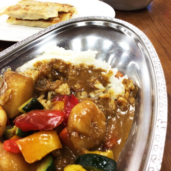 写真：昭和基地の食事