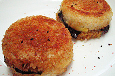 写真:ライスバーガー