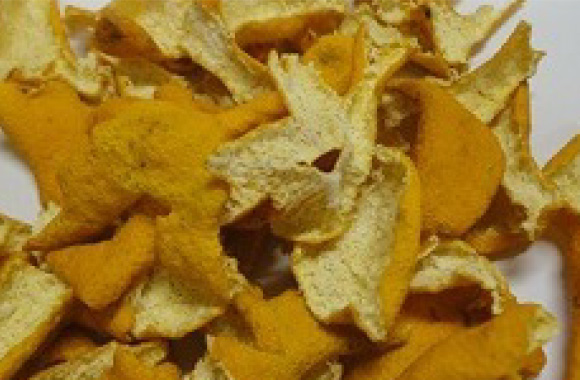 写真:福来みかんの皮