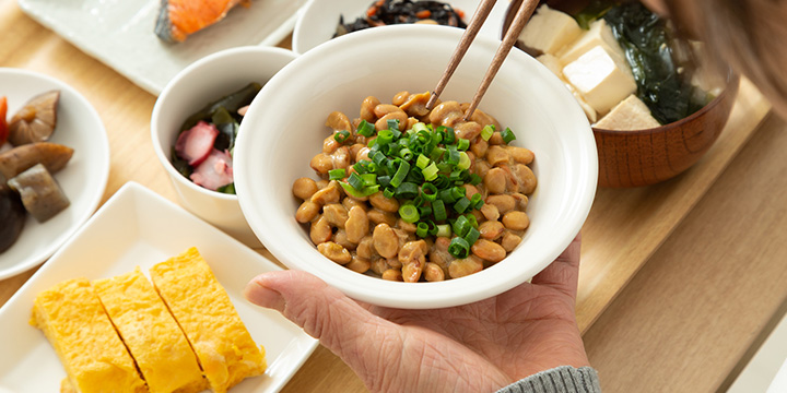 写真:和食、納豆