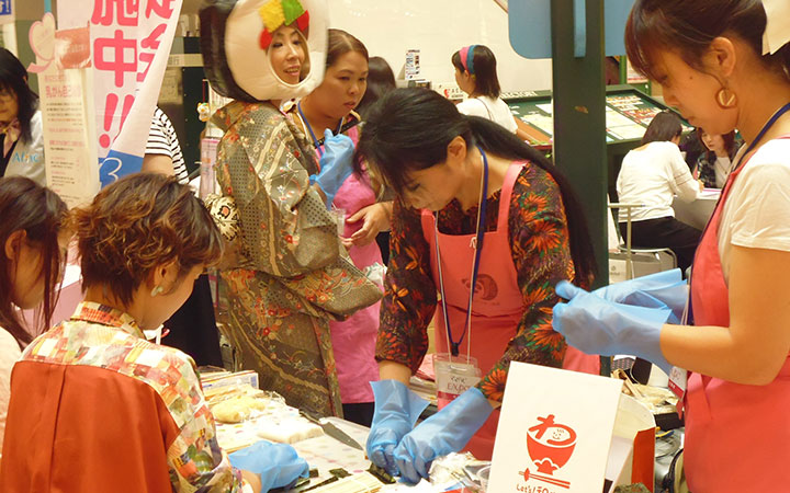 写真:Let’s!和ごはんプロジェクトの風景