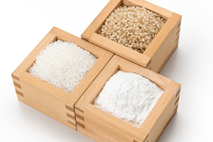 写真:米粉の種類