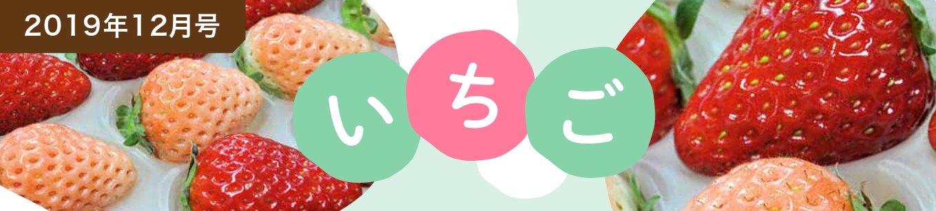 2019年12月号 いちご