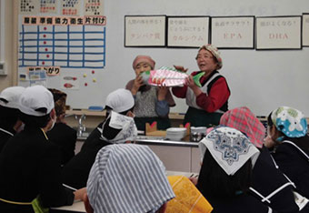 写真：料理教室