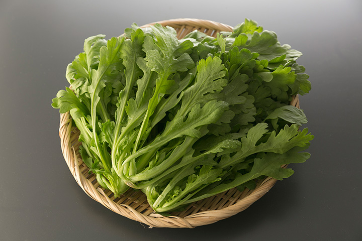 写真：菊菜（春菊）