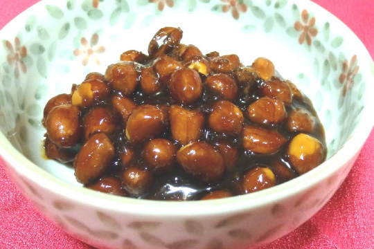 写真：落花生味噌