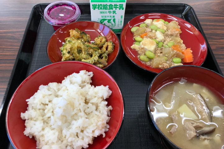 写真:イナムドゥチの給食