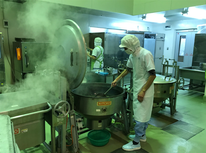 写真:調理の様子