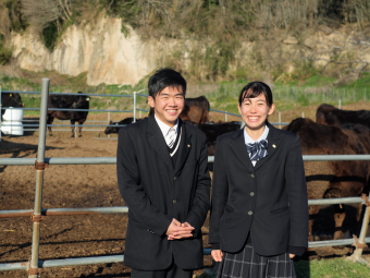 写真：お話を伺った生徒さん