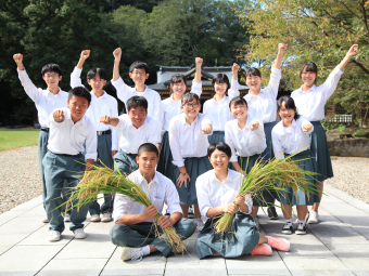 写真：おもてなし企画に取り組んだメンバー