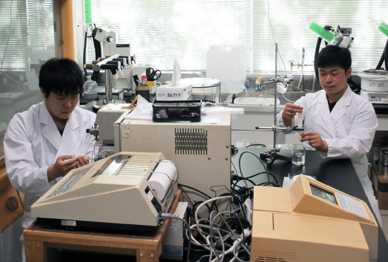 画像：試験研究の様子