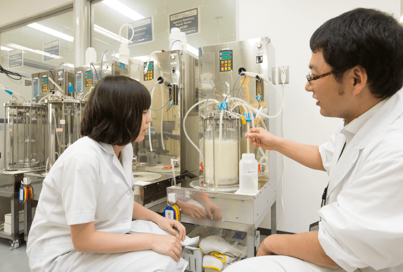 画像：研究の様子