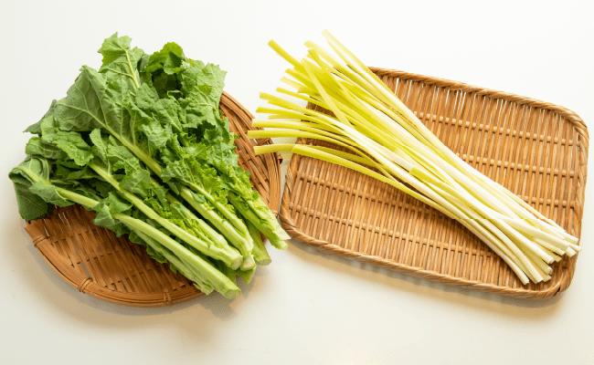 画像：三重なばなと黄にら