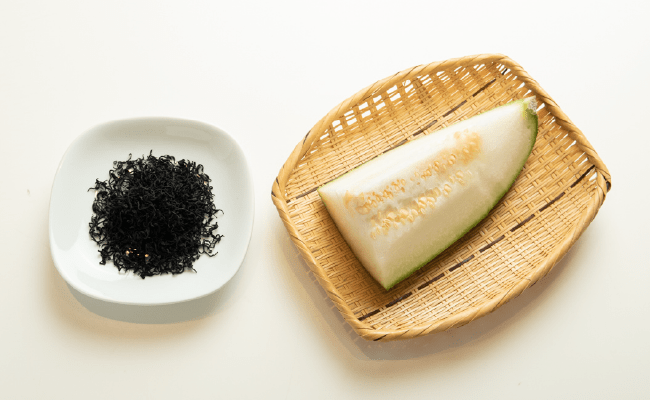 画像：伊勢ひじきと冬瓜