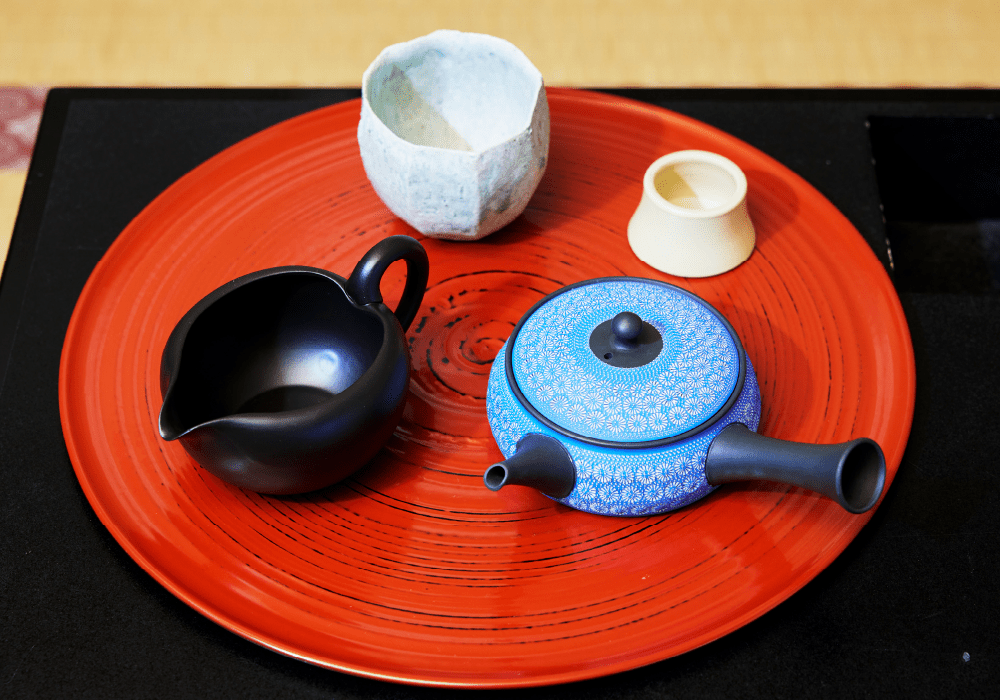 写真：日本茶一式