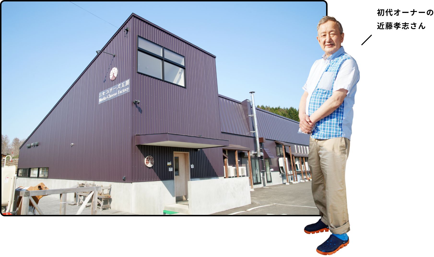 初代オーナーのs近藤孝志さん