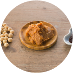 今昔、豆の加工品。