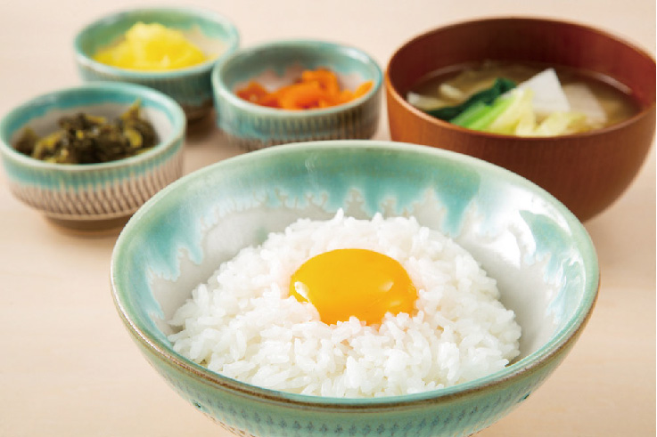 「うちのたまごの朝ごはん」