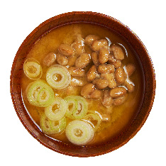納豆味噌汁
