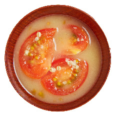 トマトの味噌汁