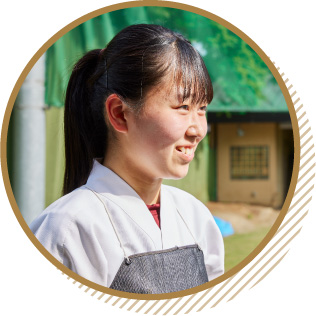 3年生・部長 臼田美里奈さん