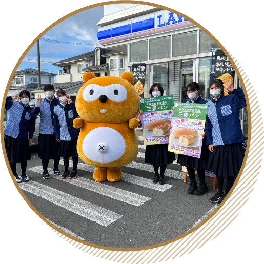 酒造蔵部の外観