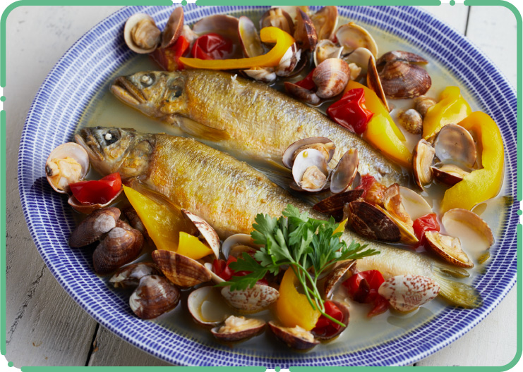 アユのアクアパッツァ