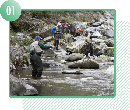 河川や湖沼で泳ぐ魚たち内水面漁業の今