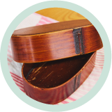 曲げわっぱのお弁当箱