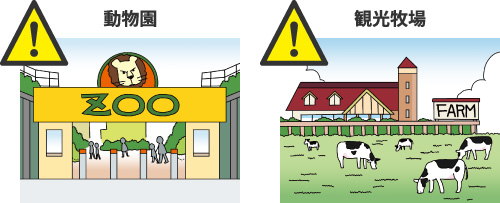 動物園　観光牧場