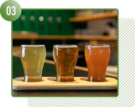 ビールで乾杯! 日本産ホップでまちおこし