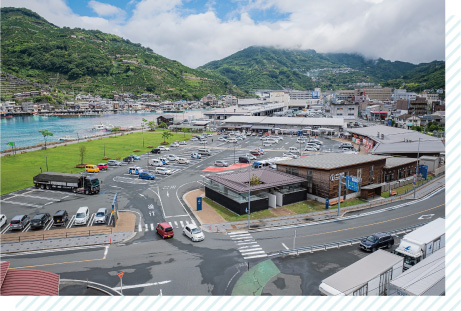 道の駅・みなとオアシス八幡浜（やわたはま）みなっと