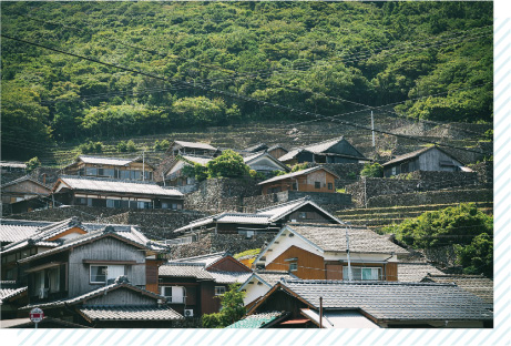 外泊（そとどまり）「石垣の里」