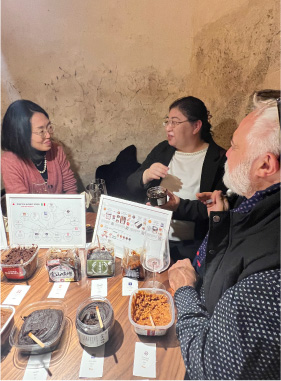 イタリアでは食のプロを対象としたエデュケーションを開催