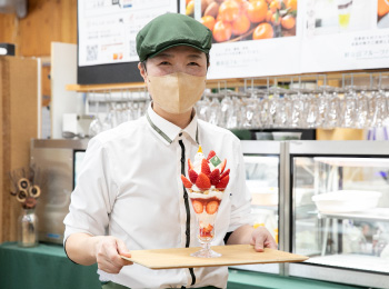 同店で働いて6年目の山田記代子さん