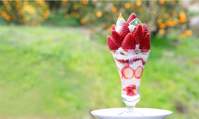 いちご農園パフェ