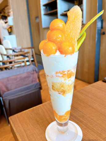 夕張メロンパフェ