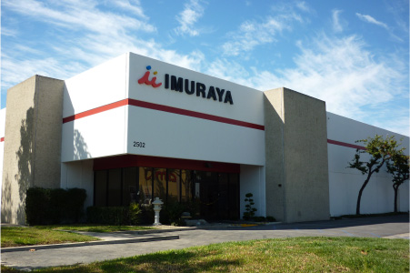 米カリフォルニア州のIMURAYA USA工場