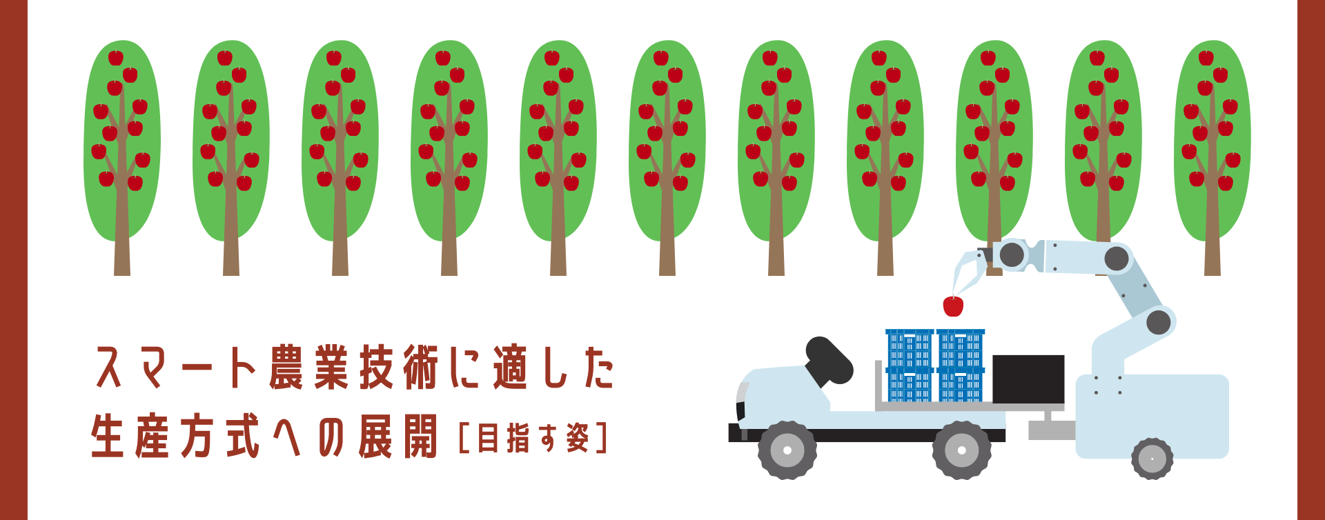 スマート農業技術に適した生産方式への展開[目指す姿]