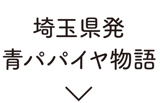 埼玉県発 青パパイヤ物語