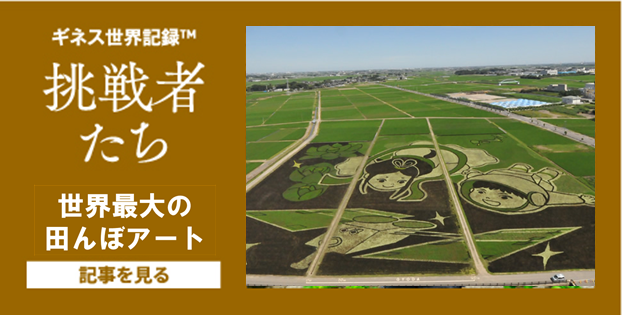 7月号世界最大の田んぼアート