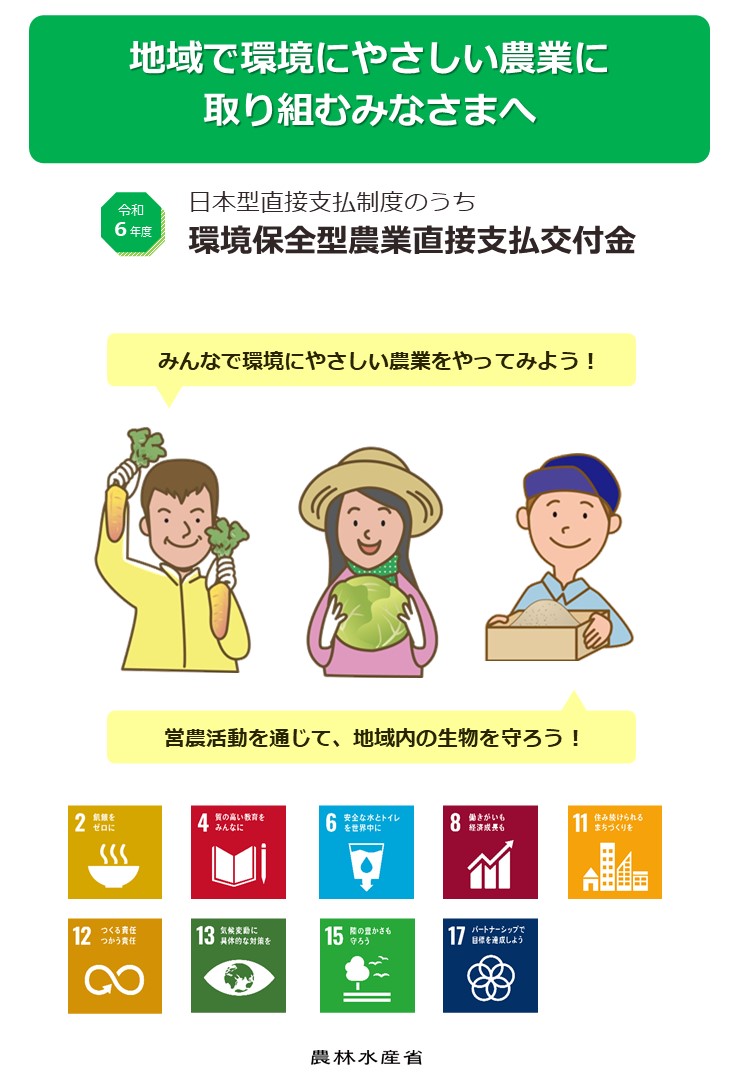 環境保全型農業直接支払交付金