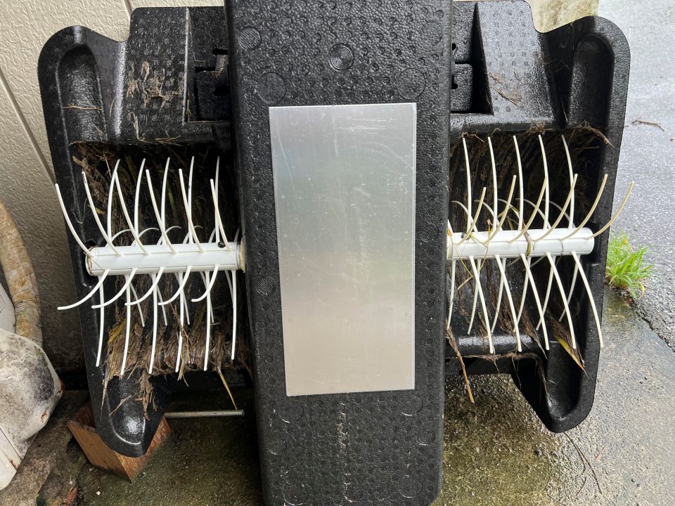 アイガモロボ_ブラシ型パドル