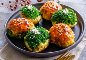 ヘルシーブロッコリーバーグ