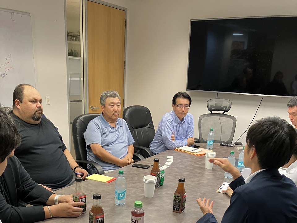 現地の小売チェーンとの意見交換